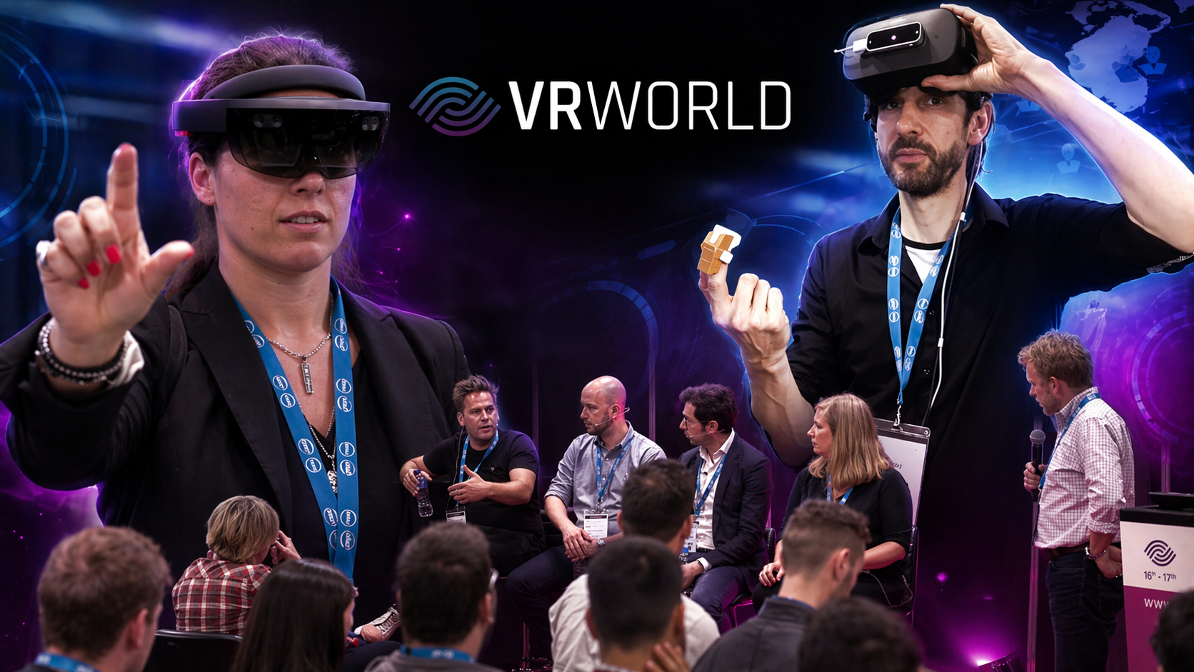 VR World event coverage still — immersive event videography